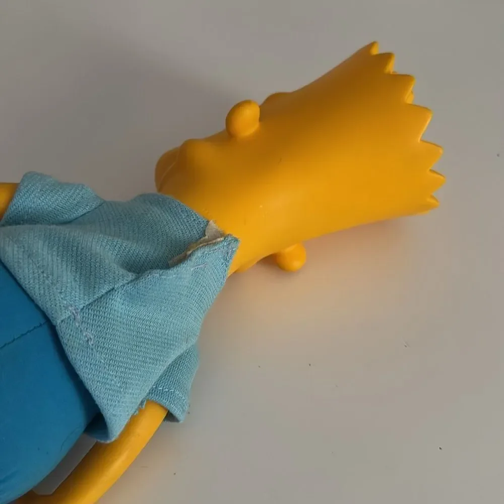 VTG. 1990 THE SIMPSON FAMILY DOLLS COMPLETE EUC